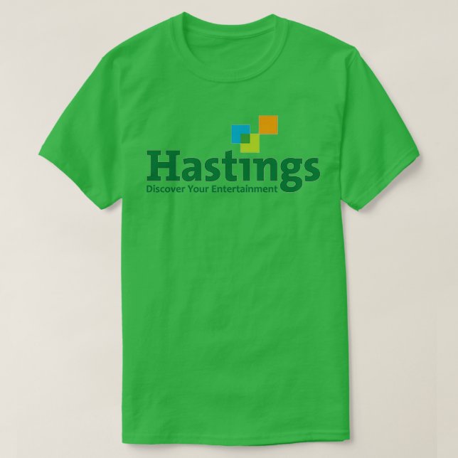 Hastings Entertainment T-Shirt (Design Front)