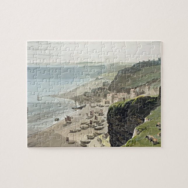 Hastings, from the East Cliff, from 'A Voyage Arou Jigsaw Puzzle (Horizontal)