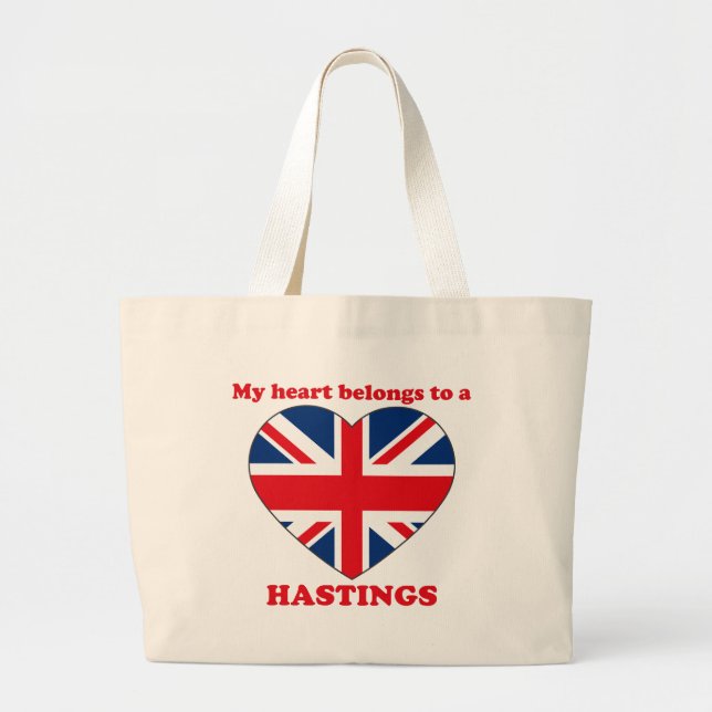 Hastings Large Tote Bag (Front)