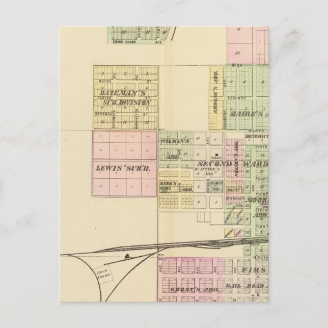 Hastings, Nebraska Postcard (Front)