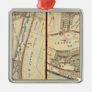 Hastings, New  York Metal Tree Decoration