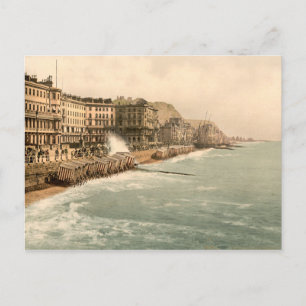 Hastings Promenade, Hastings, Sussex, England Postcard