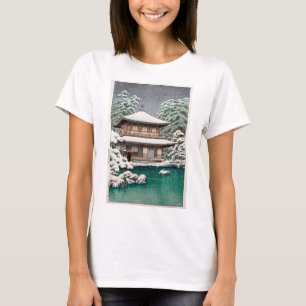 Hasui Kawase Winter Scene T-Shirt