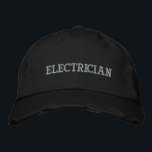 Hat<br><div class="desc">Embroidered Hat
ELECTRICIAN</div>