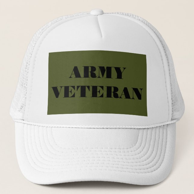 Hat Army Veteran (Front)