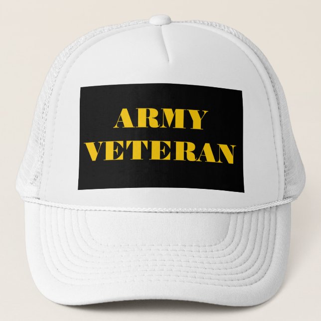 Hat Army Veteran (Front)