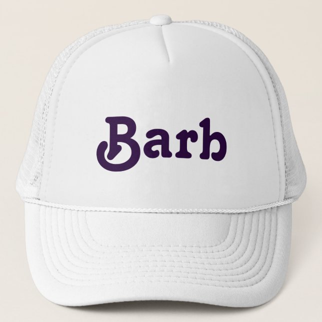 Hat Barb (Front)
