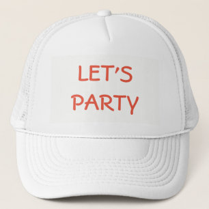 HAT    BASEBALL  CUSTOMIZE  W/NAME     LET'S PARTY