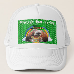 Hat Basset Hound Happy St. Patrick's Day