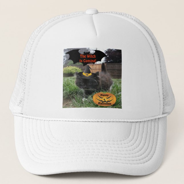 Hat Black Cat The Witch Is Coming (Front)