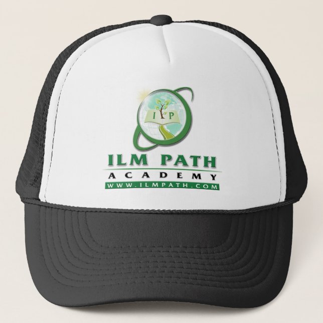 Hat Black - Ilm Path Academy Square (Front)