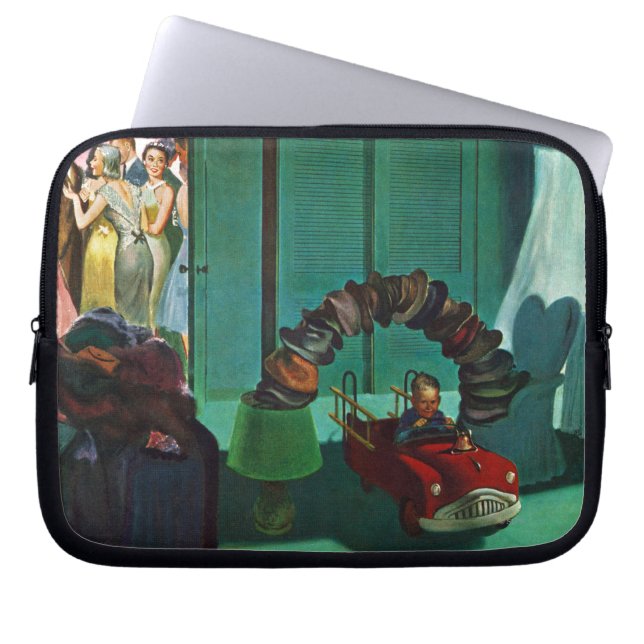 Hat Bridge Laptop Sleeve (Front)