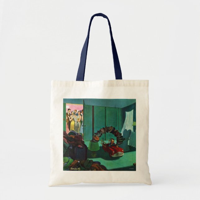 Hat Bridge Tote Bag (Front)