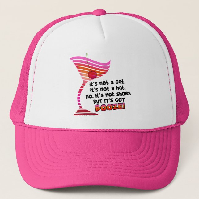 HAT - BUT IT'S GOT BOOZE! (Front)