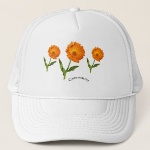 Hat - Calendula with Text