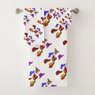 Hat Collection Kids White    Bath Towel Set