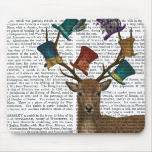 Hat Collector Deer Mouse Mat