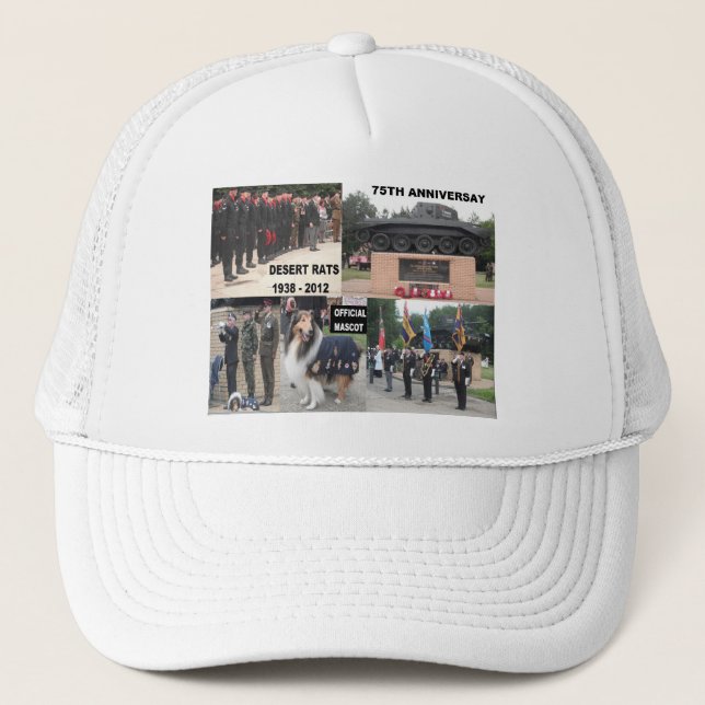 Hat Desert Rat 75th Anniversary Celebrations (Front)