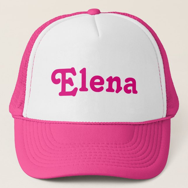 Hat Elena (Front)