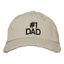 HAT EMBROIDERED # 1 DAD ALL COLORS