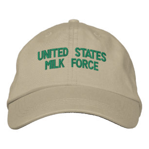 hat for past and current Milk Force members
