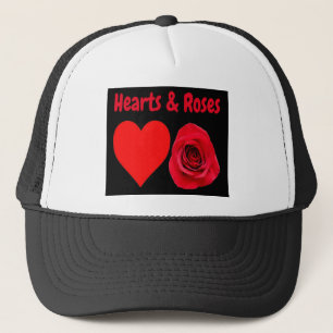 Hat Hearts & Roses