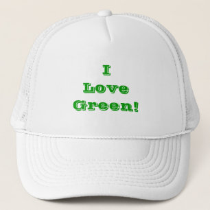 Hat I Love Green