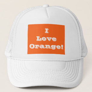 Hat I Love Orange