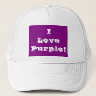 Hat I Love Purple