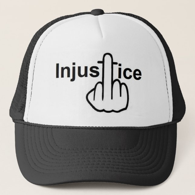 Hat Injustice Is Bad (Front)
