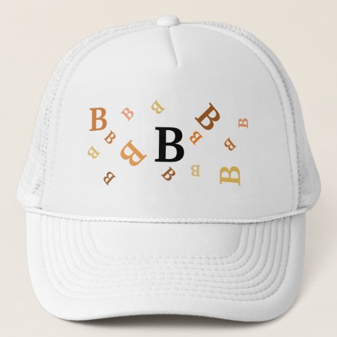 Letter B Hats & Caps | Zazzle UK