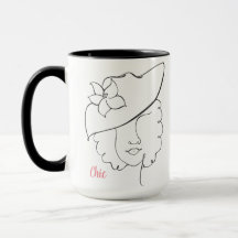 Hat Lady Chic Mug
