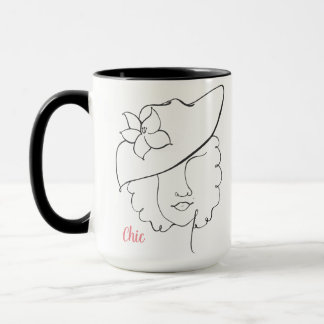 Hat Lady Chic Mug
