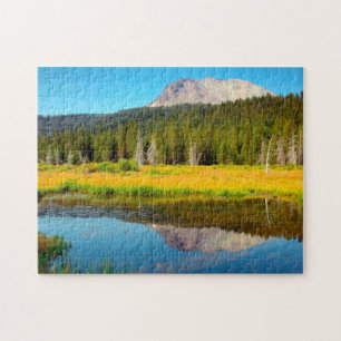 Hat Lake In Lassen Volcanic National Park Jigsaw Puzzle