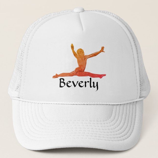 Hat - Leaping Gymnast (Front)