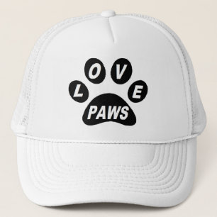 Hat Love Paws on Paws Black