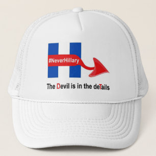 Hat Never Hillary The Devil Details