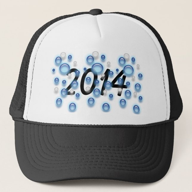 Hat - New Year Bubbles (Front)
