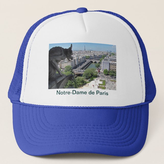 Hat: Notre-Dame de Paris - Gargoyle Trucker Hat (Front)