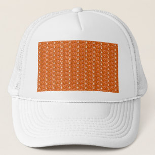 Hat Orange Glitter