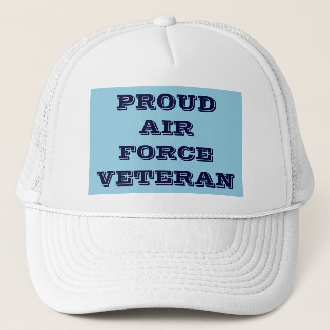 Hat Proud Air Force Veteran (Front)
