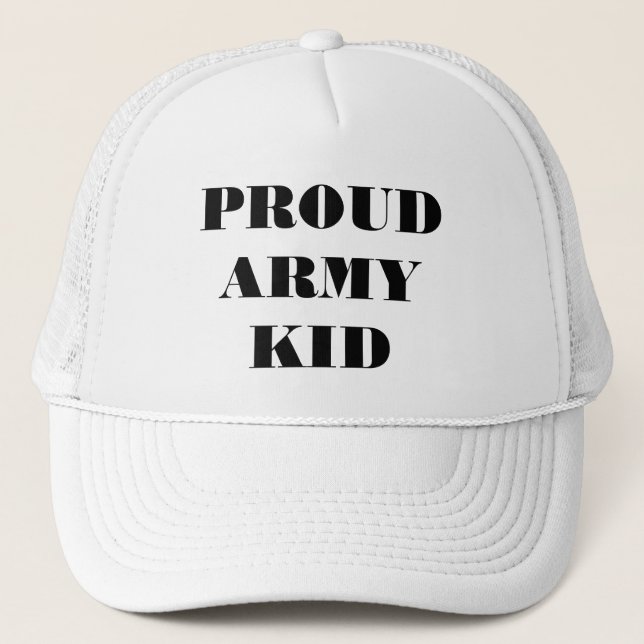 Hat Proud Army Kid (Front)