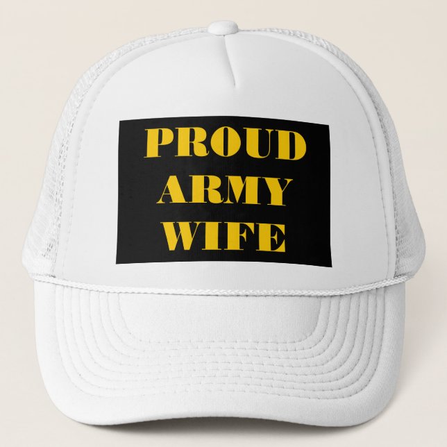 Hat Proud Army Wife (Front)