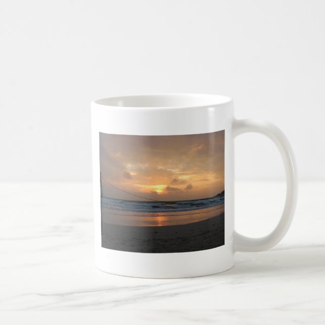 Hat Rin Beach Sunrise ... Koh Phangan, Thailand Coffee Mug (Right)