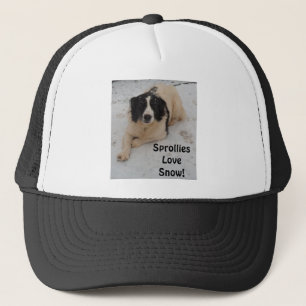 Hat Sprollie In The Snow