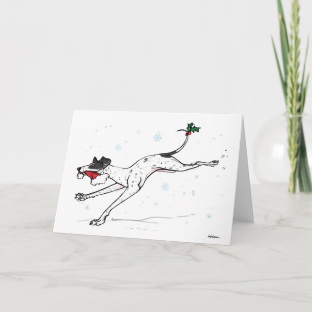 Hat Thief Holiday Card (Front)