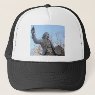 Hat Thomas Paine Statue Holding Rights Of Man