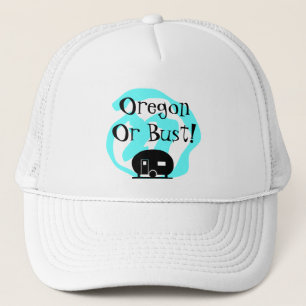 Hat Travel Trailer Oregon or bust OR Trip camp