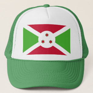 Hat with Flag of Burundi