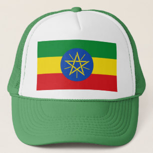Hat with Flag of Ethiopia